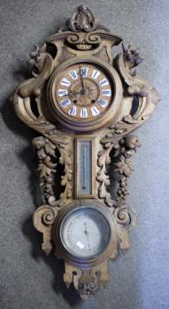 Uhr - Holz - 1880