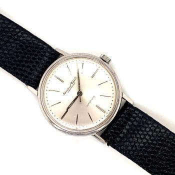 Armbanduhr - Leder, Stahl - 1950