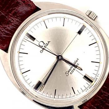 Armbanduhr - Leder, Stahl - 1970