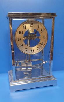 Tischuhr - Metall - Bulle clock - 1920
